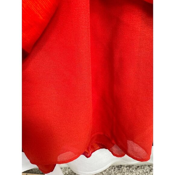 Zara V Neck Bead Appliques Tie Dye midi dress Blogger fav sz XL - Picture 10 of 12